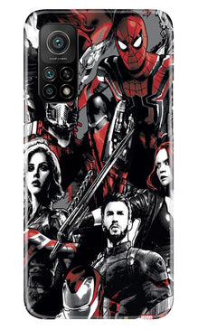 Avengers Mobile Back Case for Mi 10T (Design - 190)