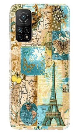 Travel Eiffel Tower Case for Mi 10T (Design No. 206)