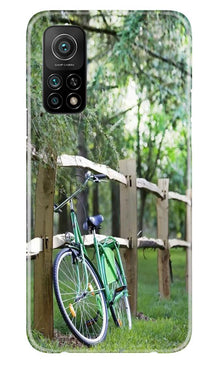 Bicycle Mobile Back Case for Mi 10T (Design - 208)