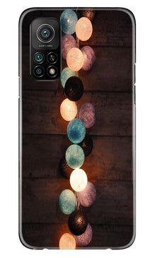 Party Lights Mobile Back Case for Mi 10T (Design - 209)