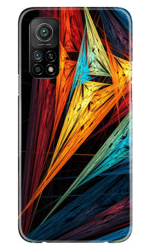 Modern Art Mobile Back Case for Mi 10T (Design - 229)