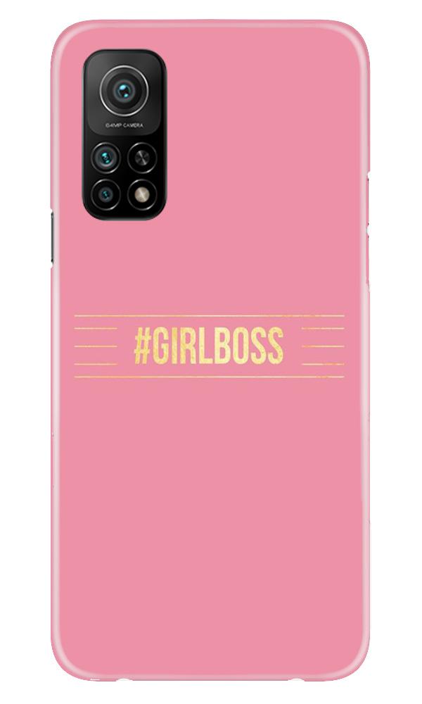 Girl Boss Pink Case for Mi 10T (Design No. 263)