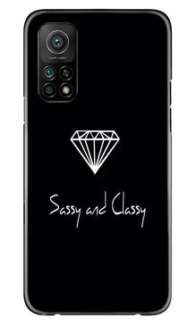 Sassy and Classy Mobile Back Case for Mi 10T (Design - 264)