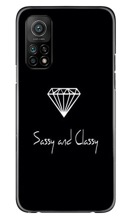 Sassy and Classy Case for Mi 10T (Design No. 264)