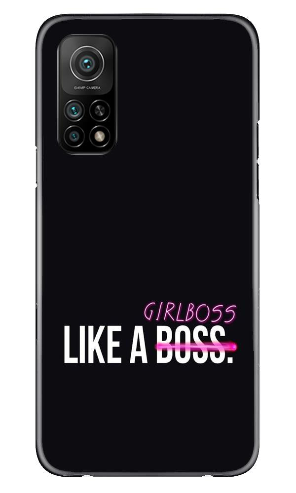 Like a Girl Boss Case for Mi 10T (Design No. 265)