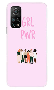 Girl Power Mobile Back Case for Mi 10T (Design - 267)