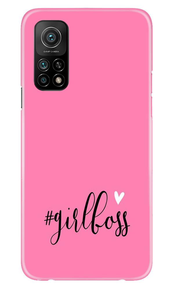 Girl Boss Pink Case for Mi 10T (Design No. 269)