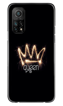 Queen Mobile Back Case for Mi 10T (Design - 270)