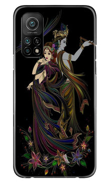 Radha Krishna Mobile Back Case for Mi 10T (Design - 290)