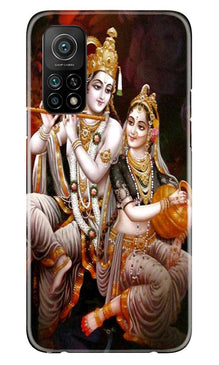 Radha Krishna Mobile Back Case for Mi 10T (Design - 292)