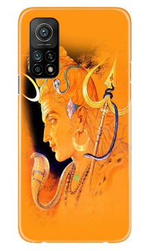 Lord Shiva Mobile Back Case for Mi 10T (Design - 293)