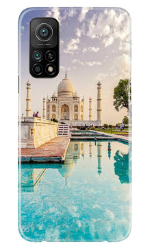 Taj Mahal Mobile Back Case for Mi 10T (Design - 297)