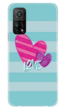 Love Mobile Back Case for Mi 10T (Design - 299)