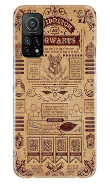 Hogwarts Mobile Back Case for Mi 10T (Design - 304)
