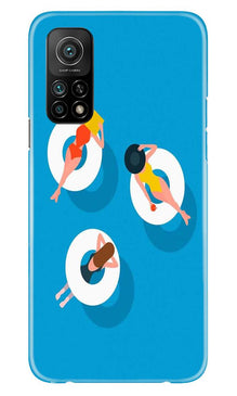 Girlish Mobile Back Case for Mi 10T (Design - 306)