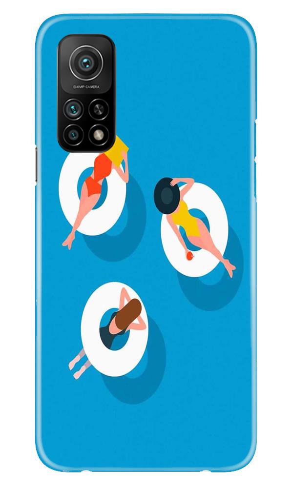 Girlish Mobile Back Case for Mi 10T (Design - 306)
