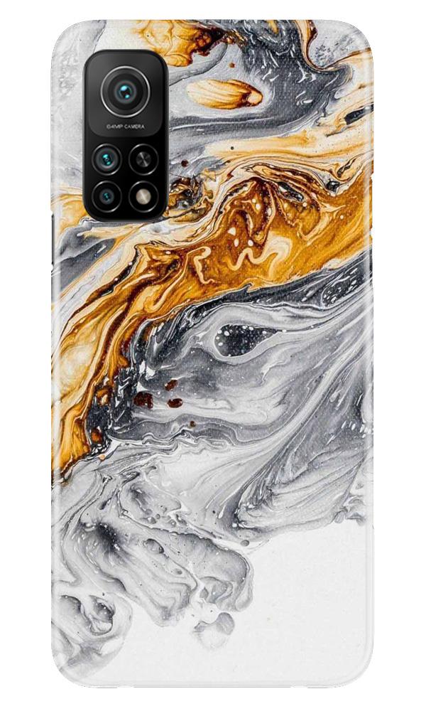 Marble Texture Mobile Back Case for Mi 10T (Design - 310)