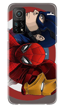 Superhero Mobile Back Case for Mi 10T (Design - 311)
