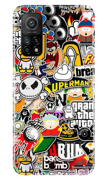 Designer Mobile Back Case for Mi 10T (Design - 320)