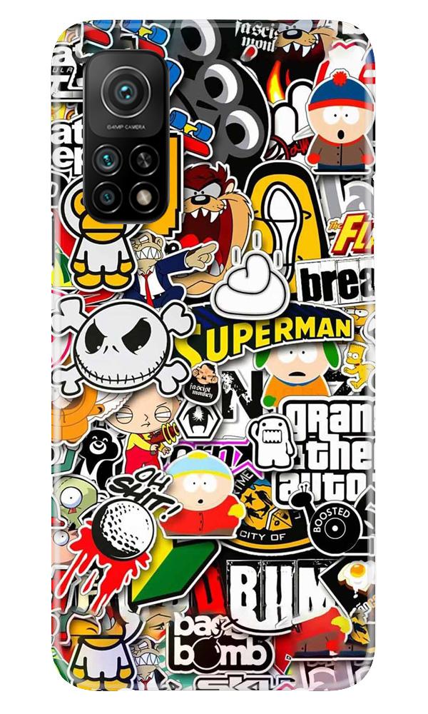 Designer Mobile Back Case for Mi 10T (Design - 320)