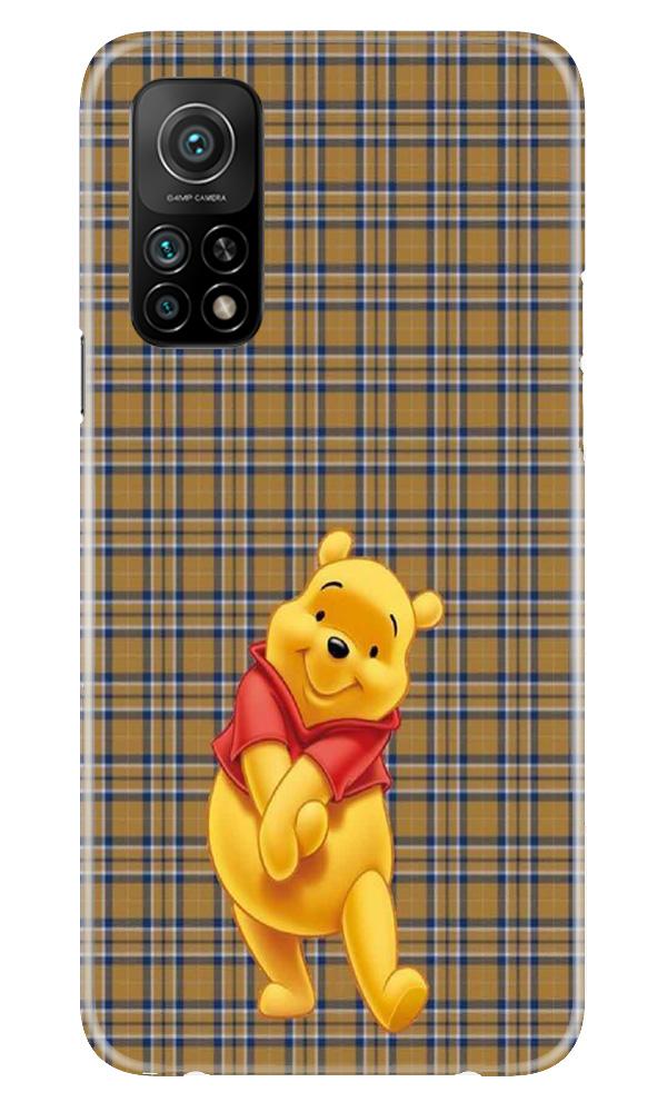 Pooh Mobile Back Case for Mi 10T (Design - 321)