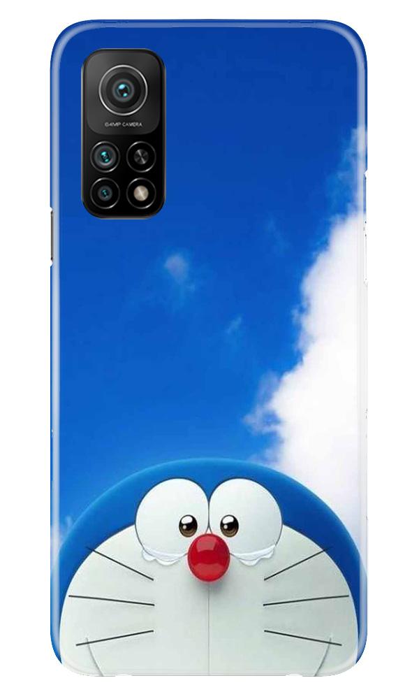Doremon Mobile Back Case for Mi 10T (Design - 326)