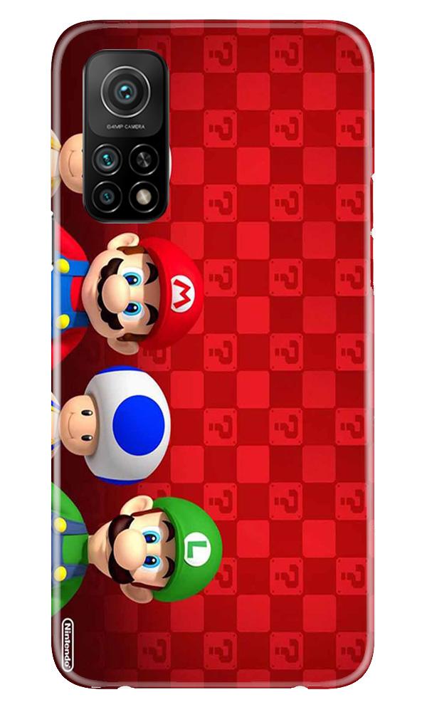 Mario Mobile Back Case for Mi 10T (Design - 337)