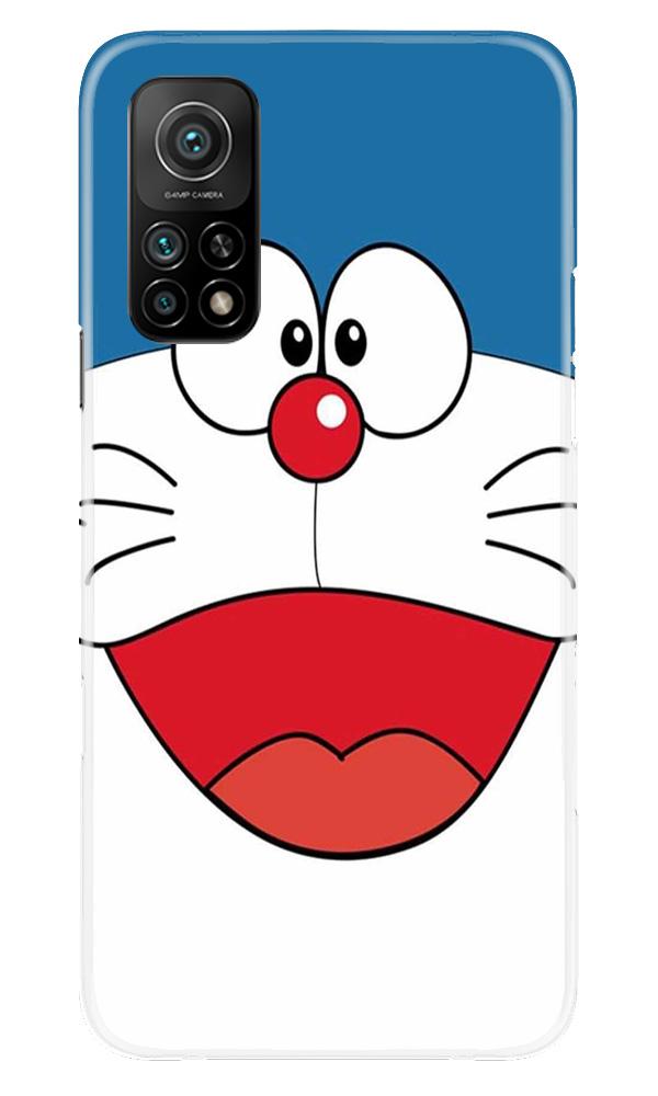 Doremon Mobile Back Case for Mi 10T (Design - 340)