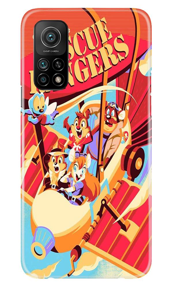 Rescue Rangers Mobile Back Case for Mi 10T (Design - 341)