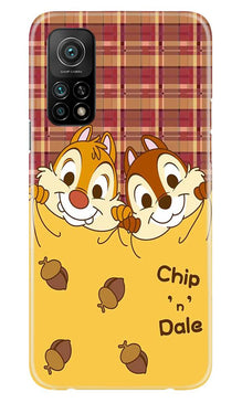 Chip n Dale Mobile Back Case for Mi 10T (Design - 342)