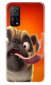 Dog Mobile Back Case for Mi 10T (Design - 343)