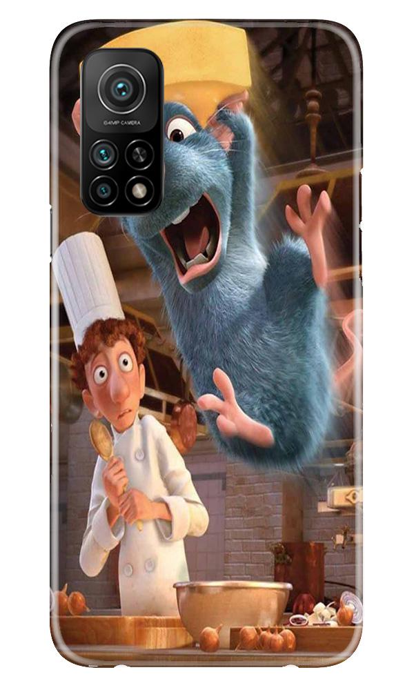 Ratatouille Mobile Back Case for Mi 10T (Design - 347)