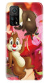 Chip n Dale Mobile Back Case for Mi 10T (Design - 349)