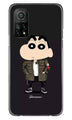 Shin Chan Mobile Back Case for Mi 10T (Design - 391)