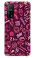Party Theme Mobile Back Case for Mi 10T (Design - 392)