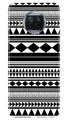 Black white Pattern Case for Xiaomi Poco M3