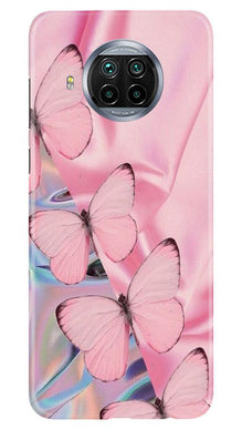 Butterflies Mobile Back Case for Xiaomi Poco M3 (Design - 26)