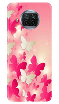 White Pick Butterflies Case for Xiaomi Poco M3