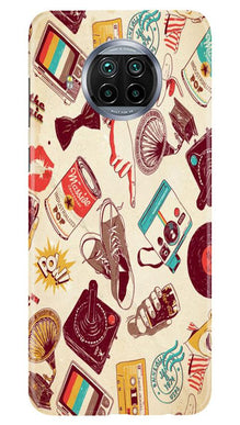 Vintage Mobile Back Case for Xiaomi Poco M3 (Design - 35)