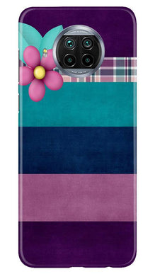 Purple Blue Mobile Back Case for Xiaomi Poco M3 (Design - 37)
