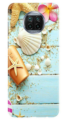 Sea Shells Mobile Back Case for Xiaomi Poco M3 (Design - 63)