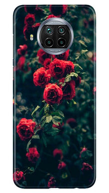 Red Rose Mobile Back Case for Xiaomi Mi 10i (Design - 66)
