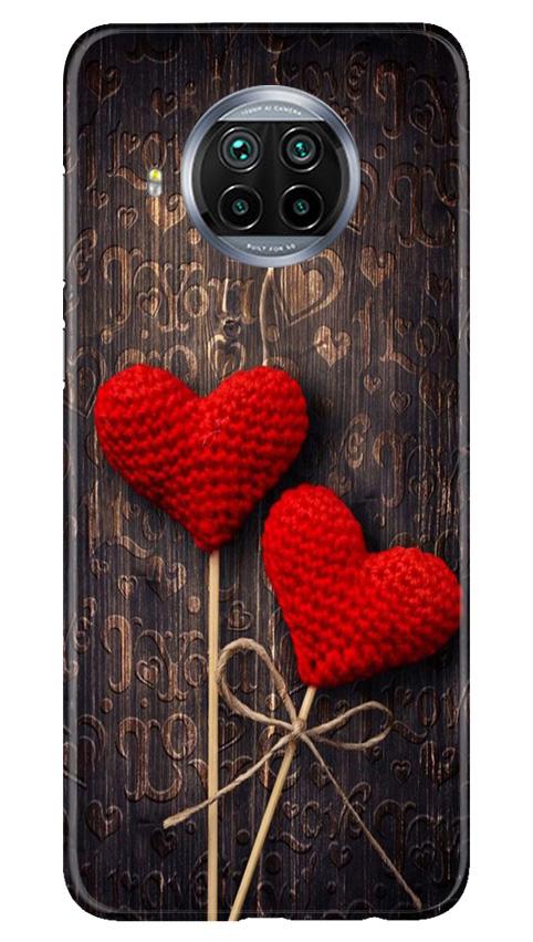 Red Hearts Case for Xiaomi Mi 10i
