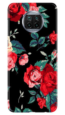 Red Rose2 Mobile Back Case for Xiaomi Mi 10i (Design - 81)