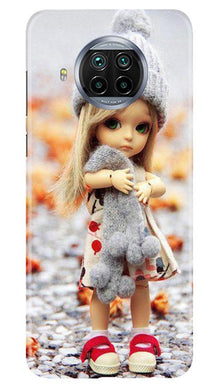 Cute Doll Mobile Back Case for Xiaomi Mi 10i (Design - 93)
