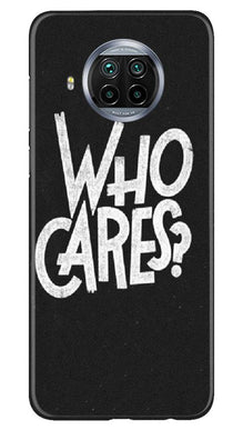 Who Cares Mobile Back Case for Xiaomi Poco M3 (Design - 94)