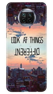 Look at things different Mobile Back Case for Xiaomi Poco M3 (Design - 99)