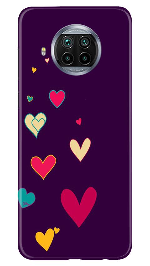 Purple Background Case for Xiaomi Mi 10i(Design - 107)