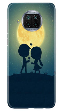 Love Couple Mobile Back Case for Xiaomi Mi 10i  (Design - 109)