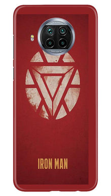 Iron Man Superhero Mobile Back Case for Xiaomi Mi 10i  (Design - 115)